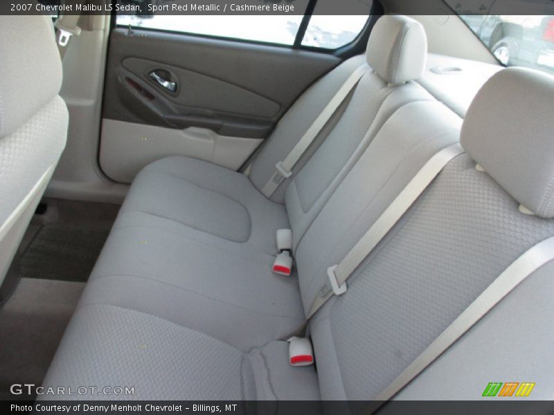 Sport Red Metallic / Cashmere Beige 2007 Chevrolet Malibu LS Sedan