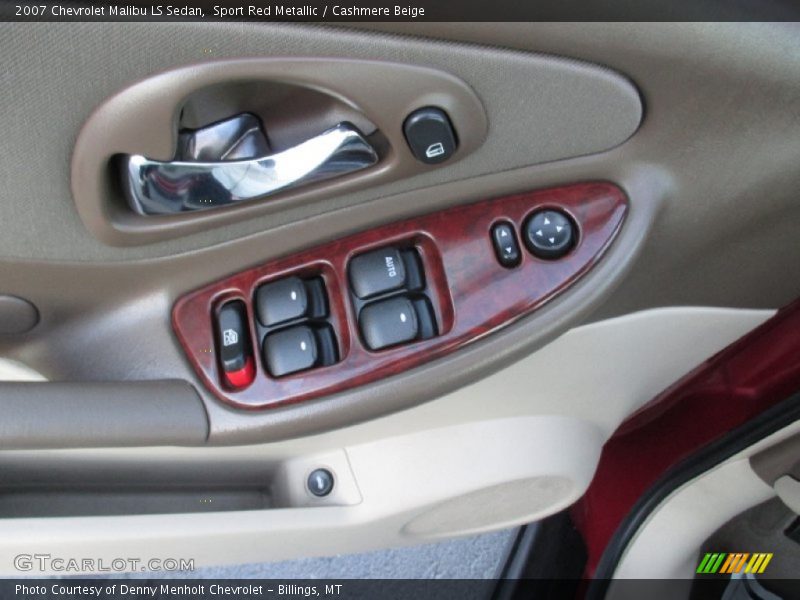 Sport Red Metallic / Cashmere Beige 2007 Chevrolet Malibu LS Sedan