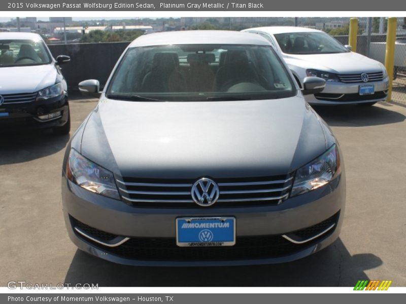 Platinum Gray Metallic / Titan Black 2015 Volkswagen Passat Wolfsburg Edition Sedan