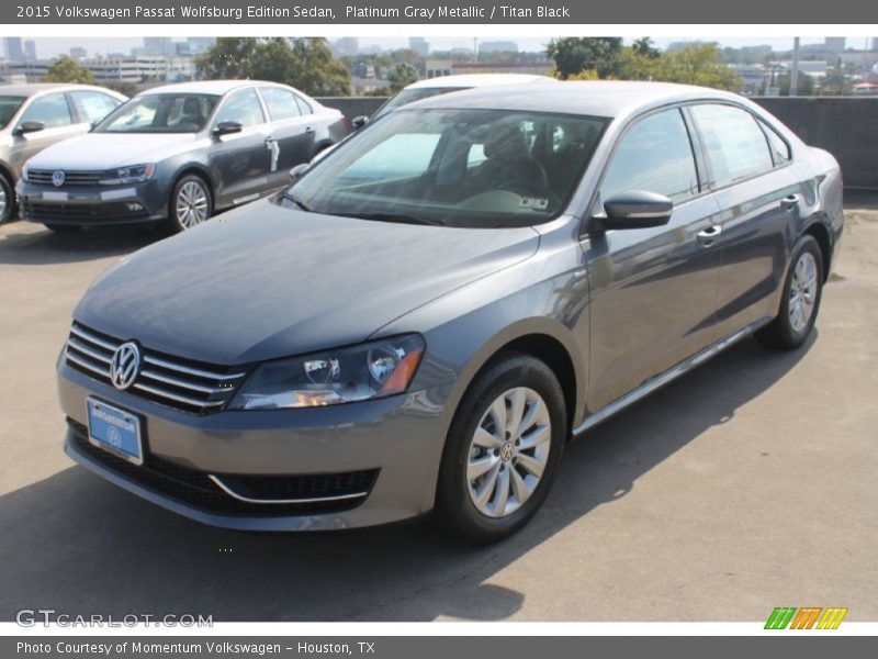 Platinum Gray Metallic / Titan Black 2015 Volkswagen Passat Wolfsburg Edition Sedan