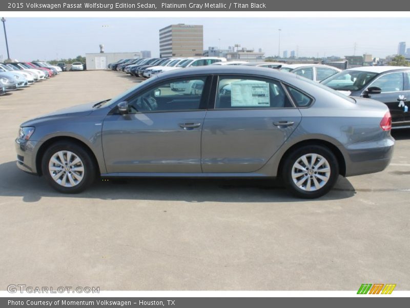  2015 Passat Wolfsburg Edition Sedan Platinum Gray Metallic