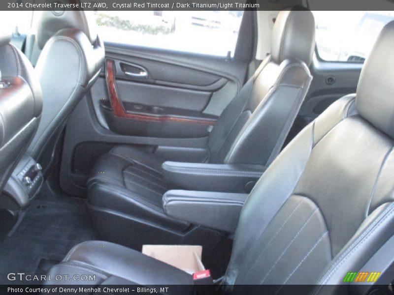 Crystal Red Tintcoat / Dark Titanium/Light Titanium 2014 Chevrolet Traverse LTZ AWD