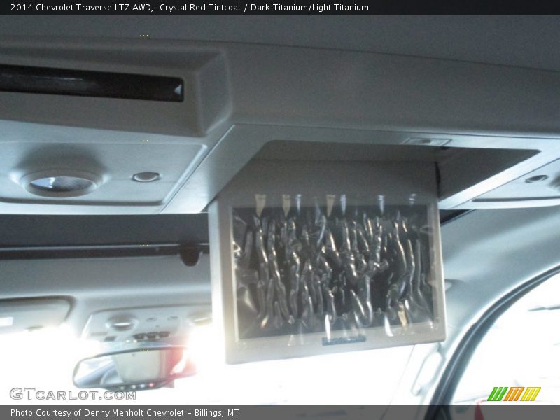 Crystal Red Tintcoat / Dark Titanium/Light Titanium 2014 Chevrolet Traverse LTZ AWD