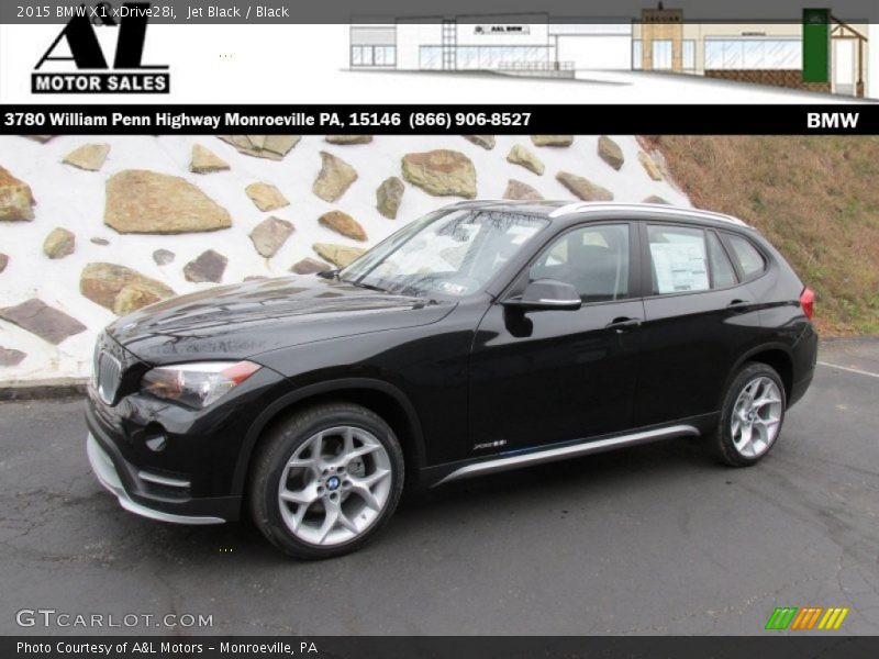 Jet Black / Black 2015 BMW X1 xDrive28i