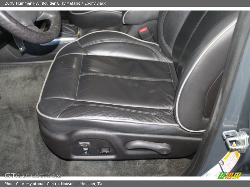 Boulder Gray Metallic / Ebony Black 2008 Hummer H3