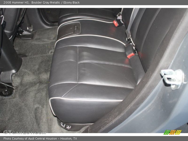 Boulder Gray Metallic / Ebony Black 2008 Hummer H3