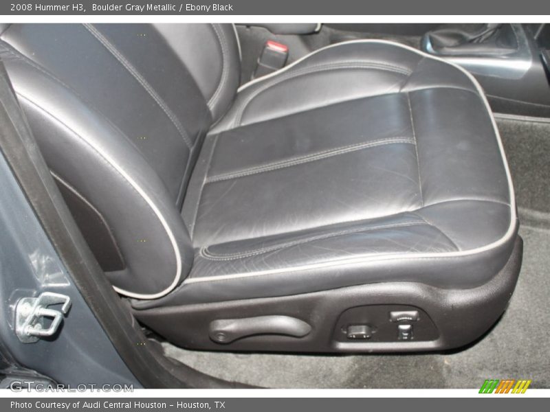 Boulder Gray Metallic / Ebony Black 2008 Hummer H3