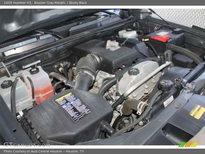Boulder Gray Metallic / Ebony Black 2008 Hummer H3