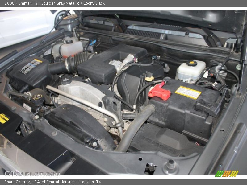 Boulder Gray Metallic / Ebony Black 2008 Hummer H3