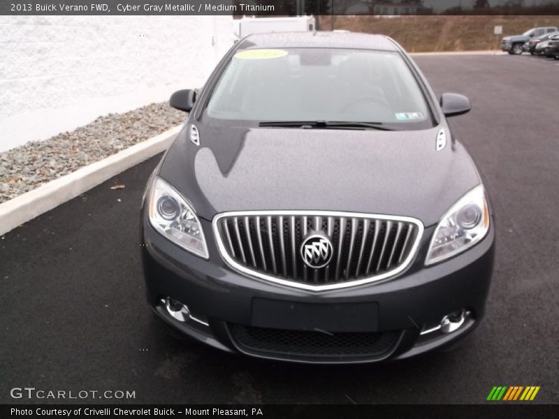 Cyber Gray Metallic / Medium Titanium 2013 Buick Verano FWD