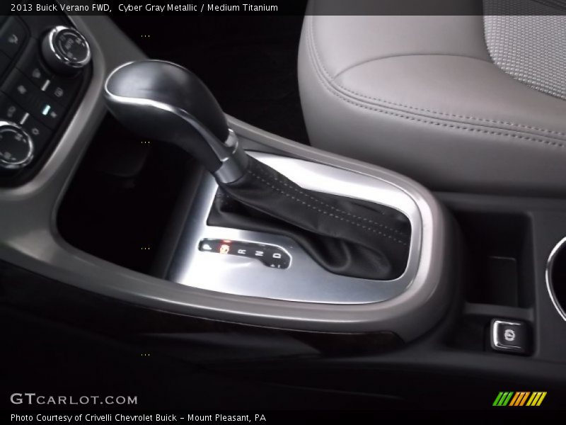 Cyber Gray Metallic / Medium Titanium 2013 Buick Verano FWD