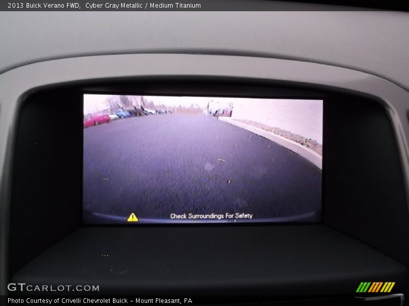 Cyber Gray Metallic / Medium Titanium 2013 Buick Verano FWD