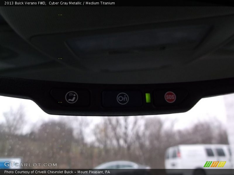 Cyber Gray Metallic / Medium Titanium 2013 Buick Verano FWD