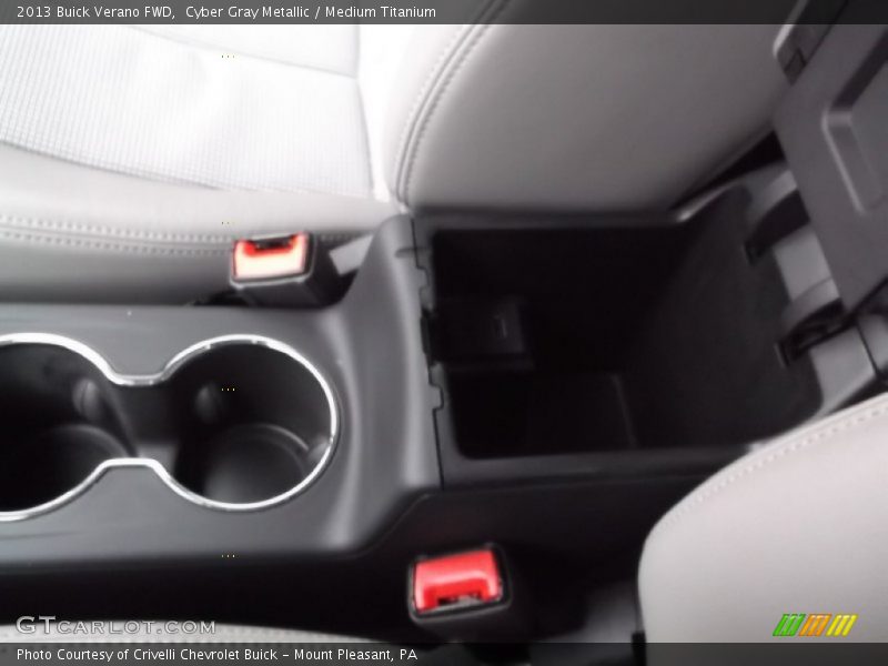 Cyber Gray Metallic / Medium Titanium 2013 Buick Verano FWD