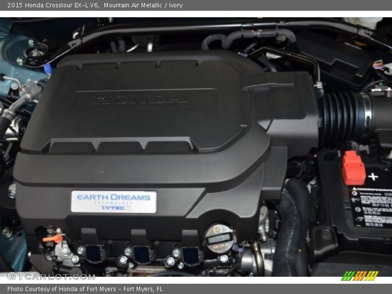  2015 Crosstour EX-L V6 Engine - 3.5 Liter SOHC 24-Valve i-VTEC V6