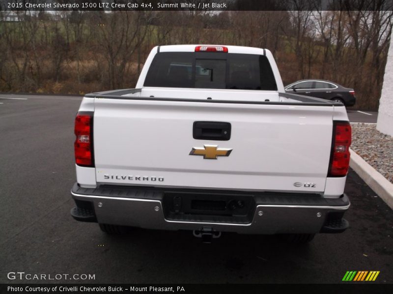 Summit White / Jet Black 2015 Chevrolet Silverado 1500 LTZ Crew Cab 4x4