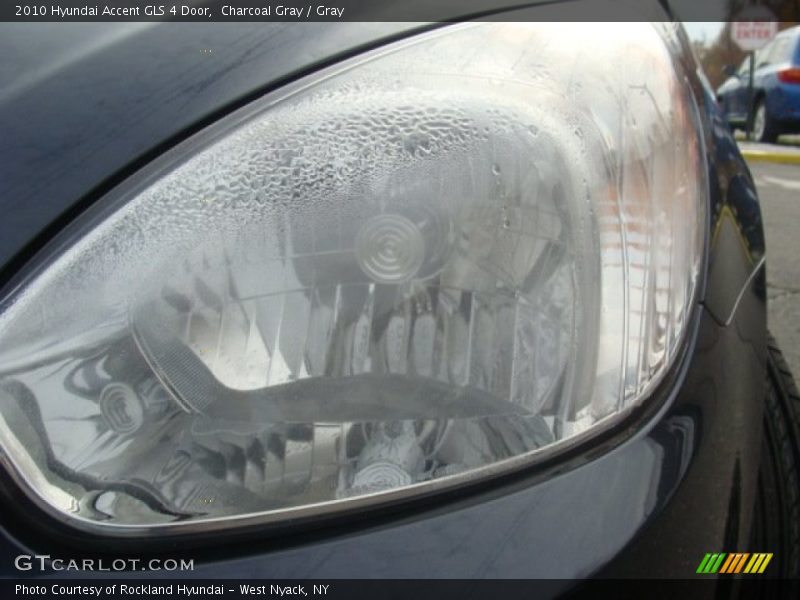 Charcoal Gray / Gray 2010 Hyundai Accent GLS 4 Door