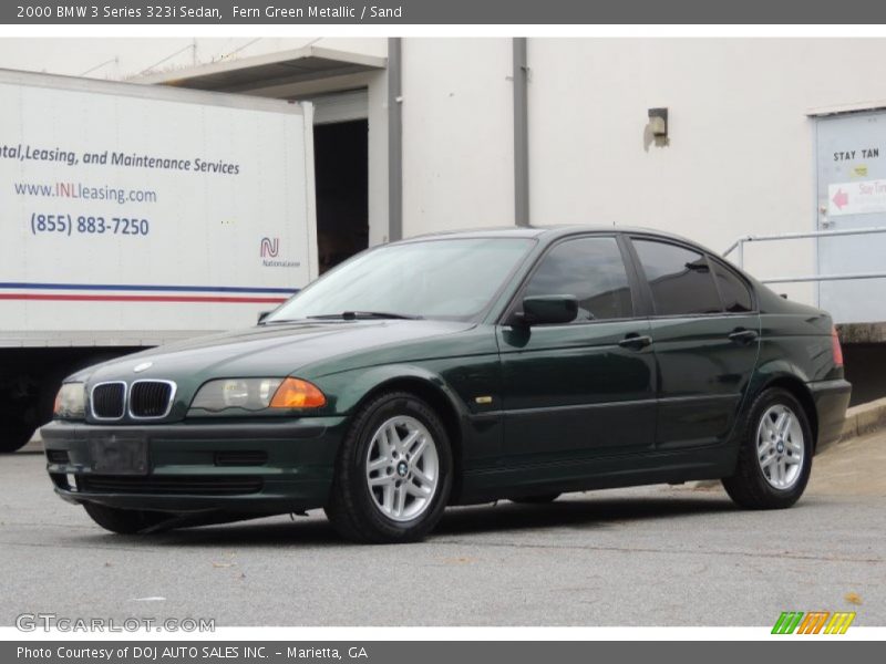 Fern Green Metallic / Sand 2000 BMW 3 Series 323i Sedan