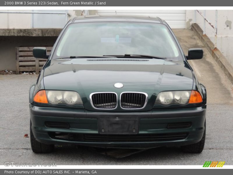 Fern Green Metallic / Sand 2000 BMW 3 Series 323i Sedan