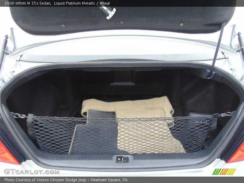 Liquid Platinum Metallic / Wheat 2006 Infiniti M 35x Sedan