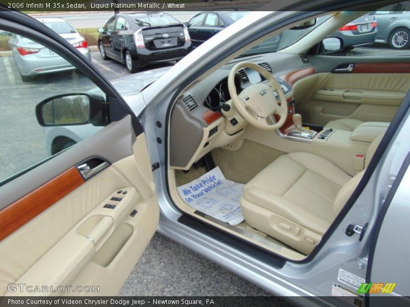  2006 M 35x Sedan Wheat Interior