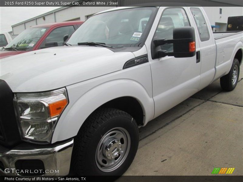 Oxford White / Steel 2015 Ford F250 Super Duty XL Super Cab