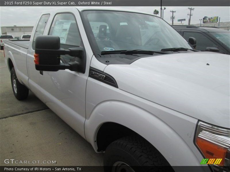 Oxford White / Steel 2015 Ford F250 Super Duty XL Super Cab