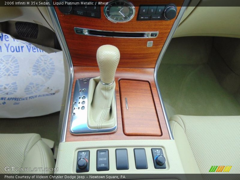 Liquid Platinum Metallic / Wheat 2006 Infiniti M 35x Sedan