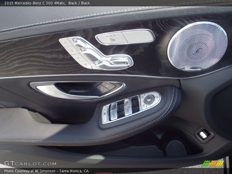 Black / Black 2015 Mercedes-Benz C 300 4Matic
