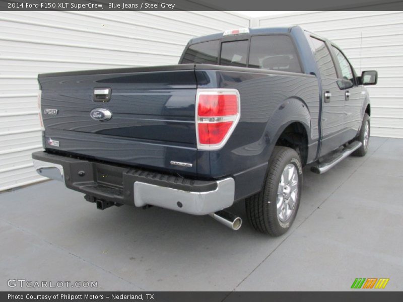 Blue Jeans / Steel Grey 2014 Ford F150 XLT SuperCrew