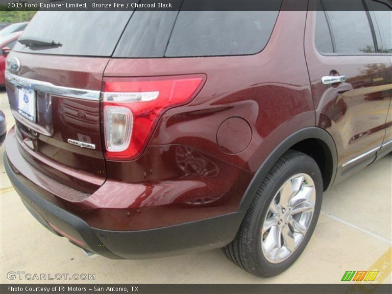 Bronze Fire / Charcoal Black 2015 Ford Explorer Limited