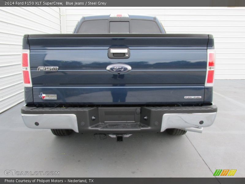 Blue Jeans / Steel Grey 2014 Ford F150 XLT SuperCrew