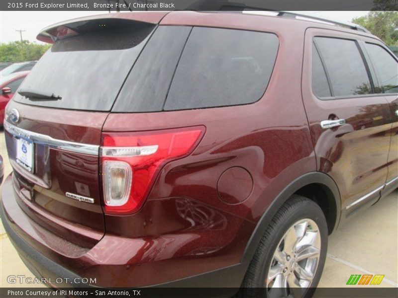 Bronze Fire / Charcoal Black 2015 Ford Explorer Limited