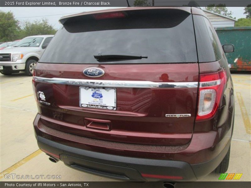 Bronze Fire / Charcoal Black 2015 Ford Explorer Limited