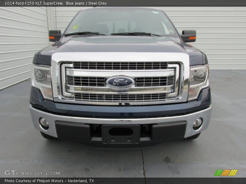 Blue Jeans / Steel Grey 2014 Ford F150 XLT SuperCrew