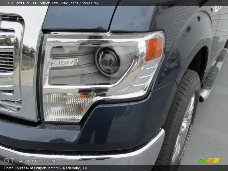 Blue Jeans / Steel Grey 2014 Ford F150 XLT SuperCrew