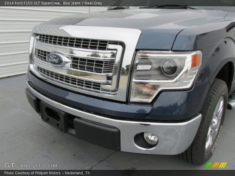 Blue Jeans / Steel Grey 2014 Ford F150 XLT SuperCrew