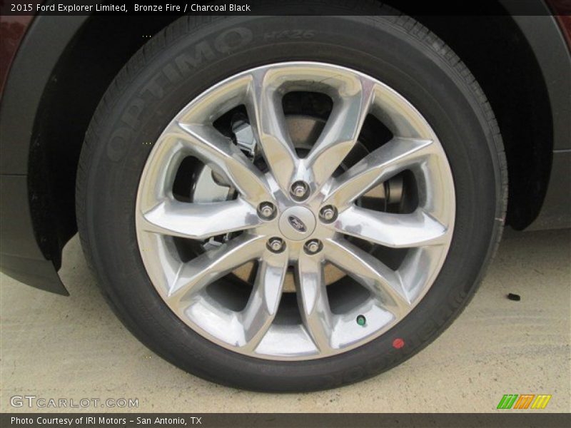 Bronze Fire / Charcoal Black 2015 Ford Explorer Limited