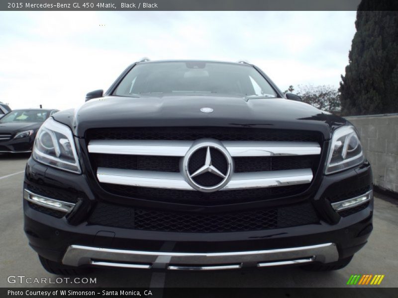 Black / Black 2015 Mercedes-Benz GL 450 4Matic