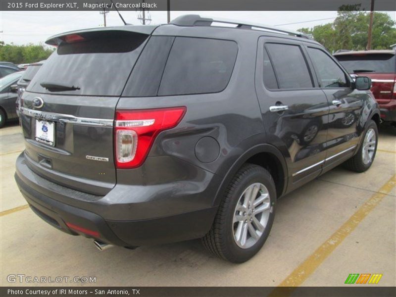 Magnetic / Charcoal Black 2015 Ford Explorer XLT