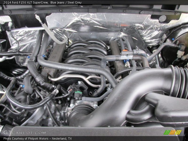 Blue Jeans / Steel Grey 2014 Ford F150 XLT SuperCrew