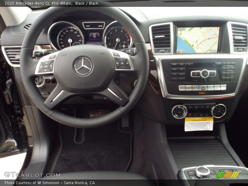 Black / Black 2015 Mercedes-Benz GL 450 4Matic