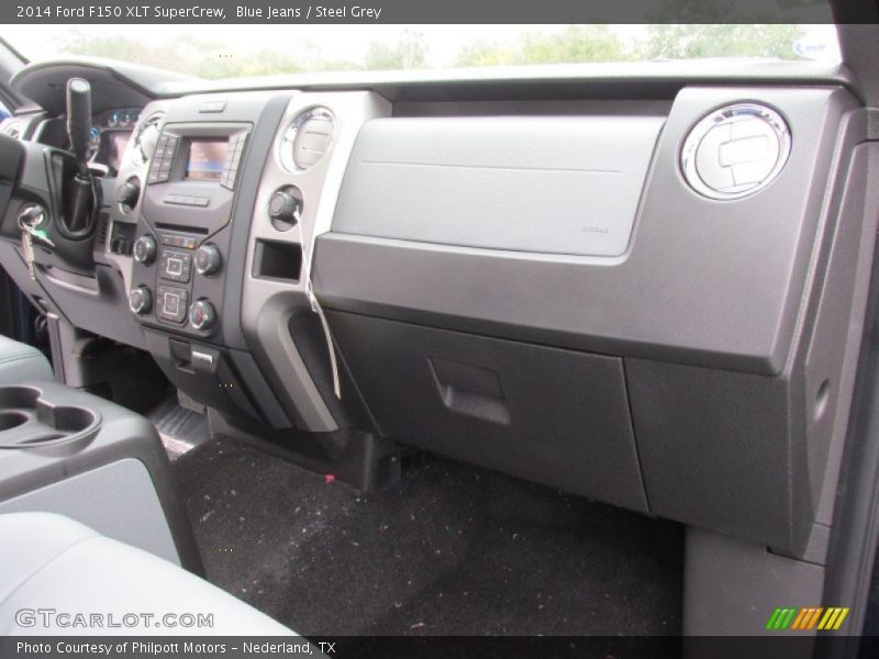 Blue Jeans / Steel Grey 2014 Ford F150 XLT SuperCrew