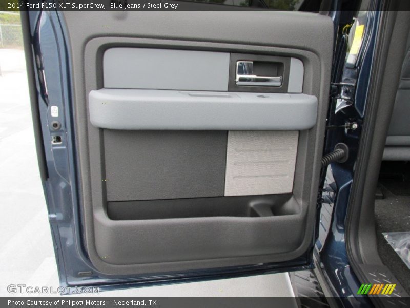 Blue Jeans / Steel Grey 2014 Ford F150 XLT SuperCrew