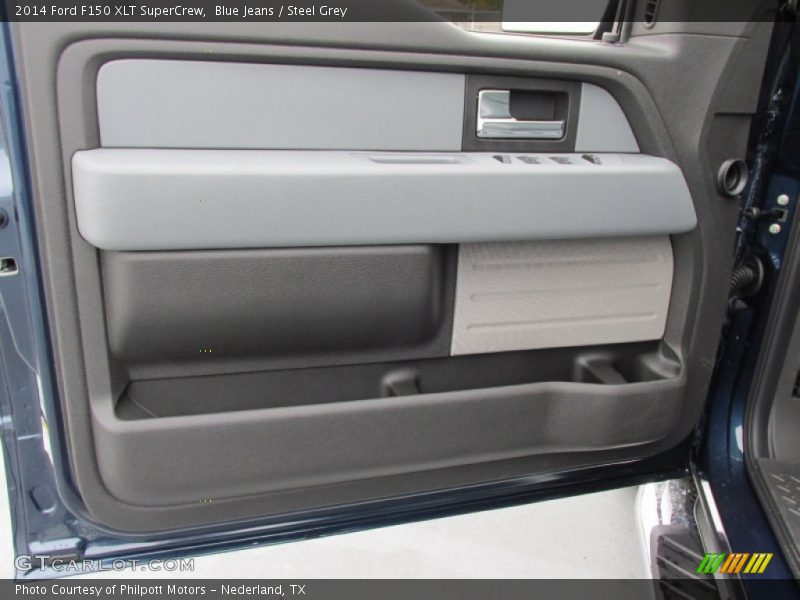 Blue Jeans / Steel Grey 2014 Ford F150 XLT SuperCrew
