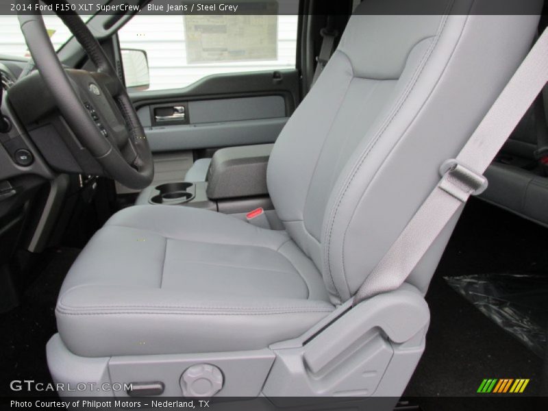 Blue Jeans / Steel Grey 2014 Ford F150 XLT SuperCrew
