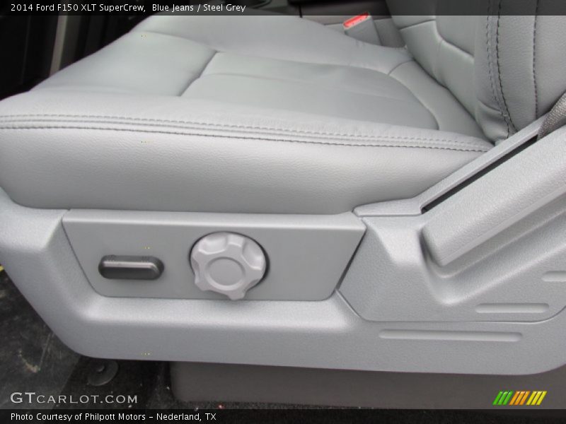 Blue Jeans / Steel Grey 2014 Ford F150 XLT SuperCrew