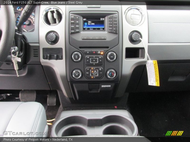 Blue Jeans / Steel Grey 2014 Ford F150 XLT SuperCrew