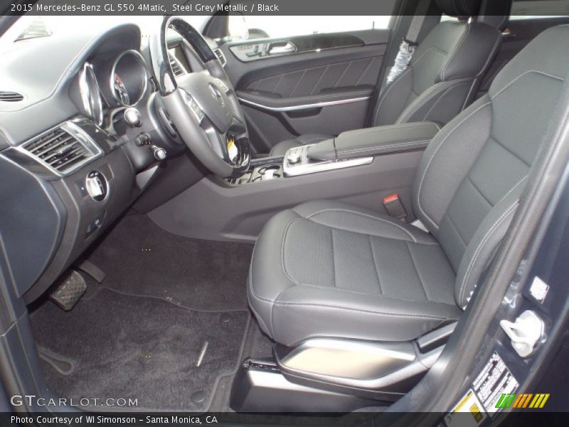 Steel Grey Metallic / Black 2015 Mercedes-Benz GL 550 4Matic