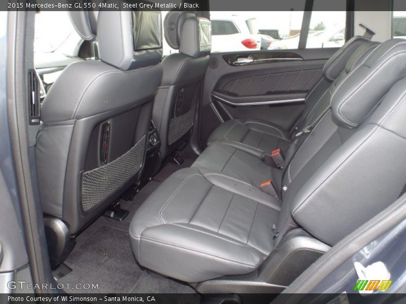 Steel Grey Metallic / Black 2015 Mercedes-Benz GL 550 4Matic